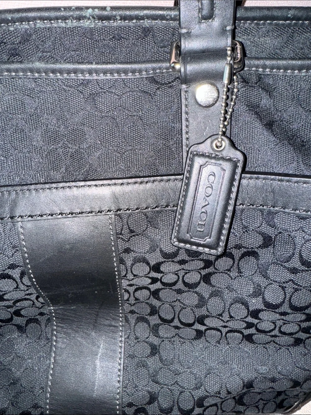 Coach Diaper Bag 🖤💚 - Picture 2 of 6